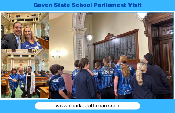Gaven State School Parliament Tour